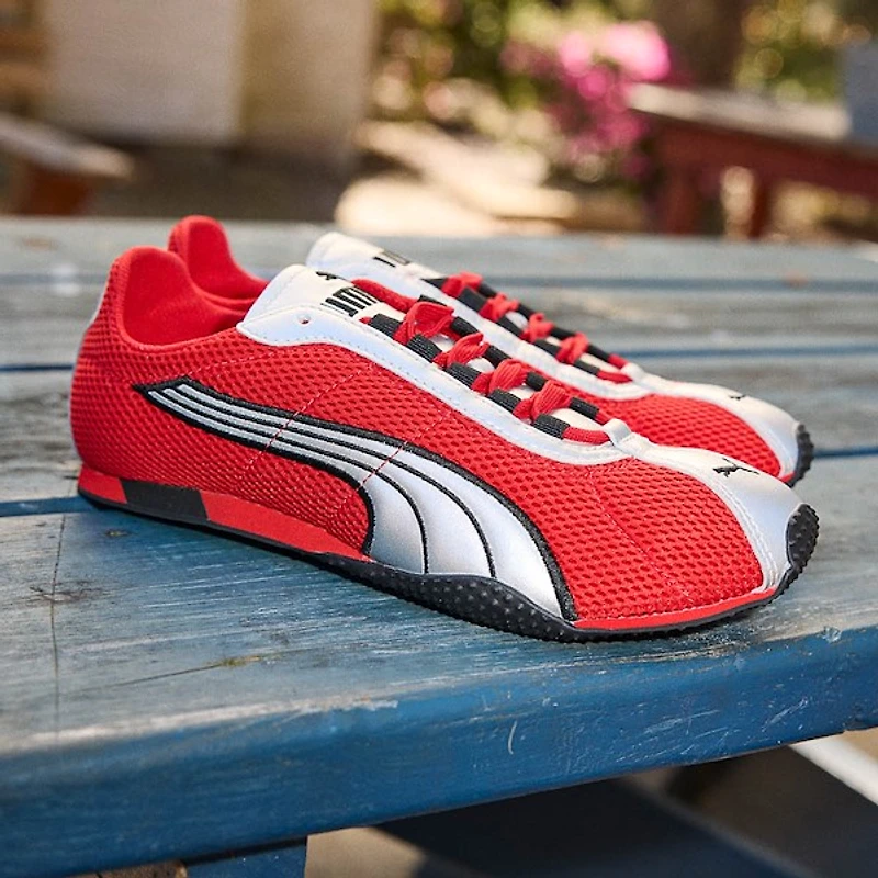 Mens PUMA H-Street OG Sneaker - For All Time Red / PUMA Black / PUMA Silver