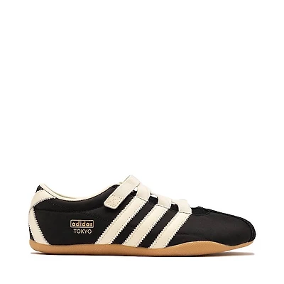Womens adidas Tokyo MJ Shoe - Core Black / Cream White Gold Metallic