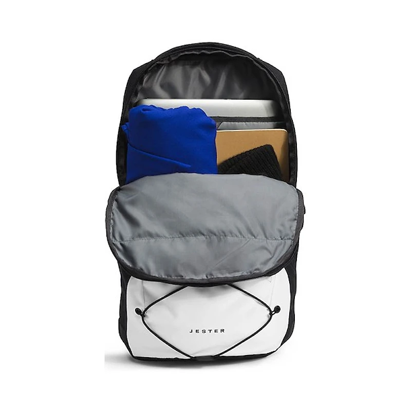 The North Face Jester Backpack - TNF White / TNF Black