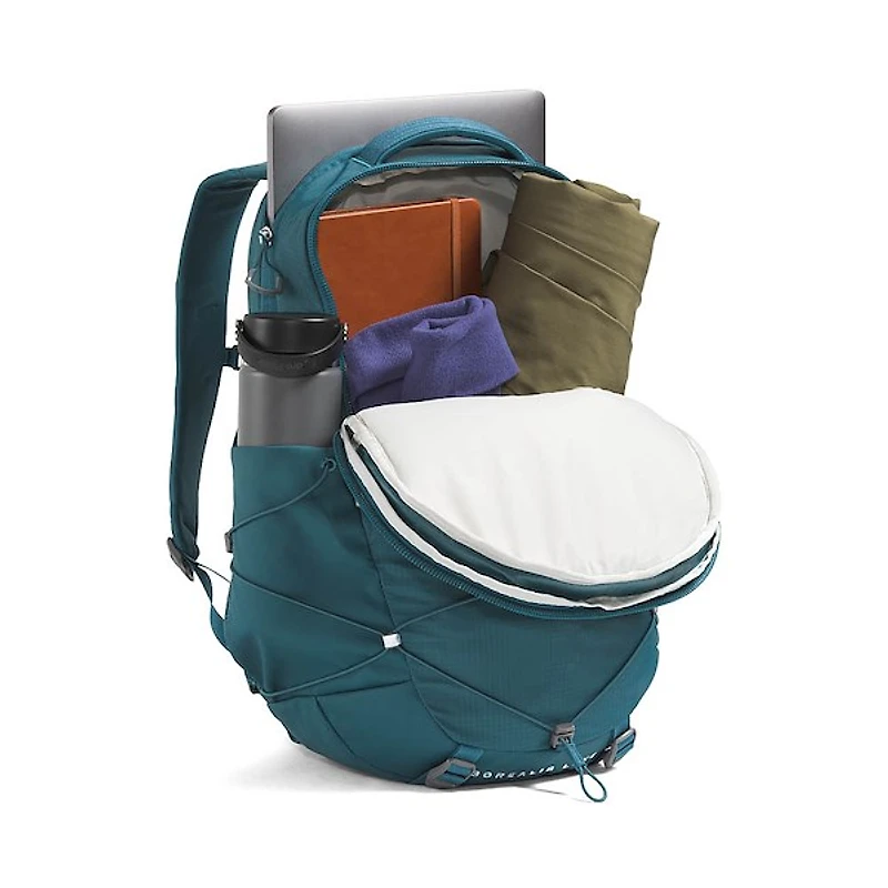 Womens The North Face Borealis Luxe Backpack - Space / Silver Metallic