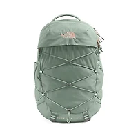 Womens The North Face Borealis Luxe Backpack - Slate Moss / Burnt Coral