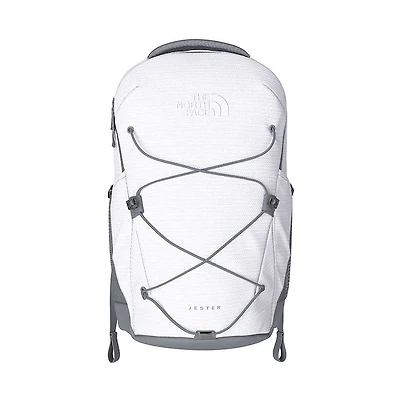 Womens The North Face Jester Backpack - TNF White Metallic