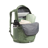 Womens The North Face Jester Luxe Backpack - Bark Mist / Silver Metallic