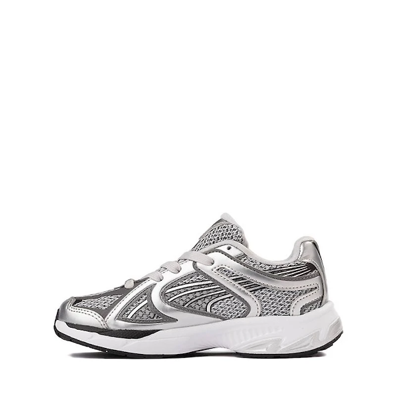 PUMA SkyJet Prisco Athletic Shoe - Little Kid / Big Kid - PUMA Silver / PUMA Black / Glacial Gray