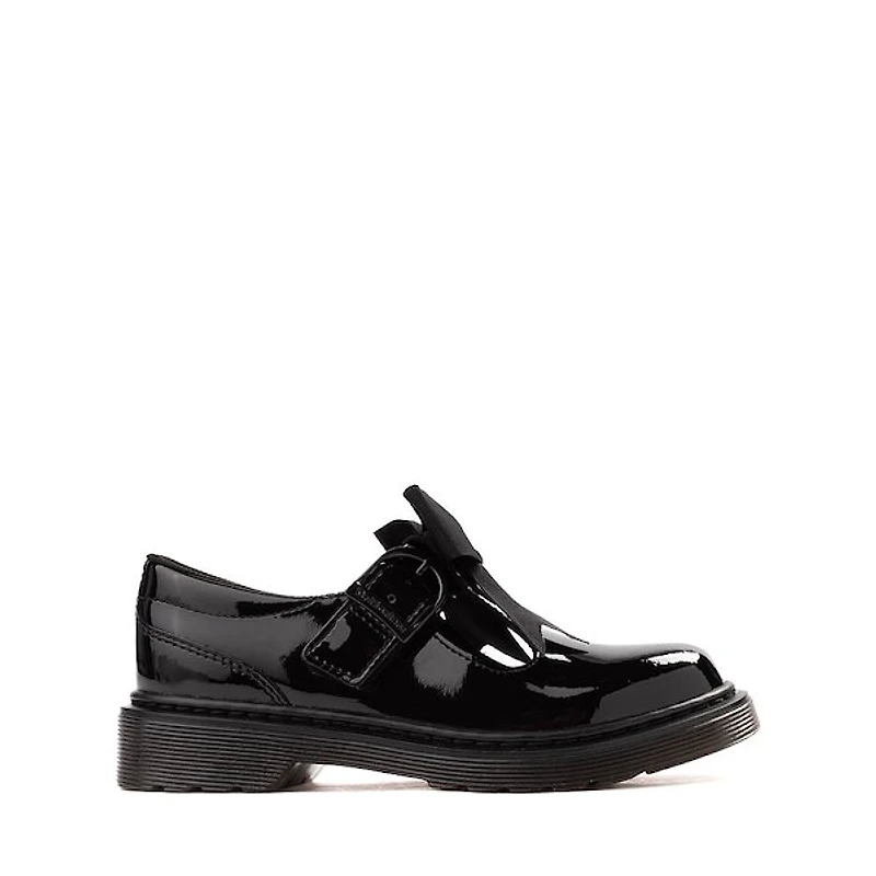 Dr. Martens Polley II Bow Mary Jane Shoe - Little Kid / Big Black
