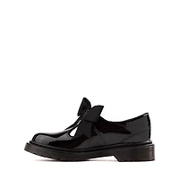 Dr. Martens Polley II Bow Mary Jane Shoe - Little Kid / Big Black