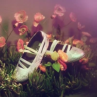 Womens PUMA x Wicked Speedcat Ballet Sneaker - Silver / Cool Mid Gray Flat Dark