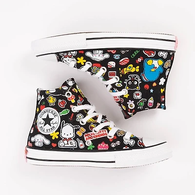 Converse x Hello Kitty® & Friends Chuck Taylor All Star High-Top Sneaker - Little Kid - Black