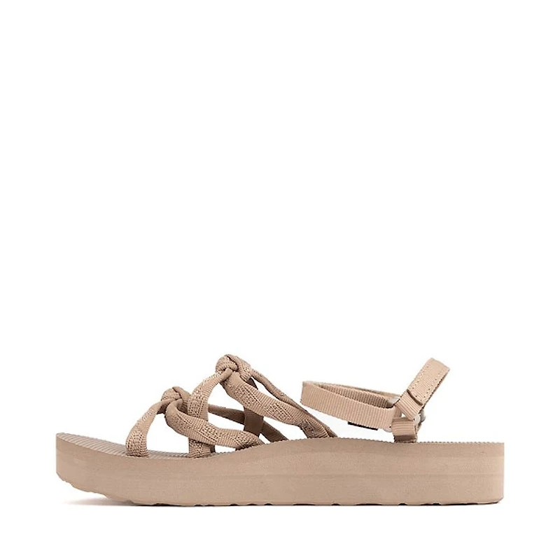 Womens Teva Midform Kena Slim Sandal - Dune