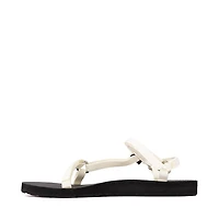 Womens Teva Original Universal Slim Sandal - White / Black