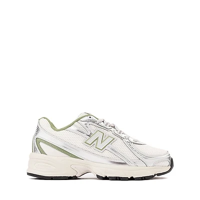 New Balance 740 Athletic Shoe - Big Kid White / Silver Metallic Oregano