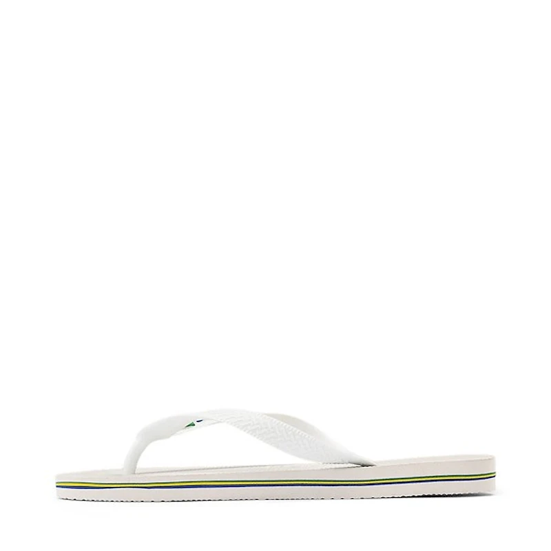 Womens Havaianas Slim Square Flip-Flop - White