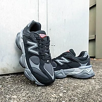 New Balance 9060 Athletic Shoe - Little Kid - Black / Castlerock