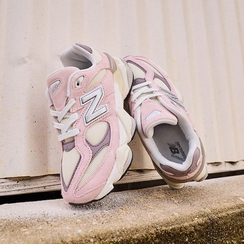 New Balance 9060 Athletic Shoe - Big Kid Rose Sugar / Ice Wine