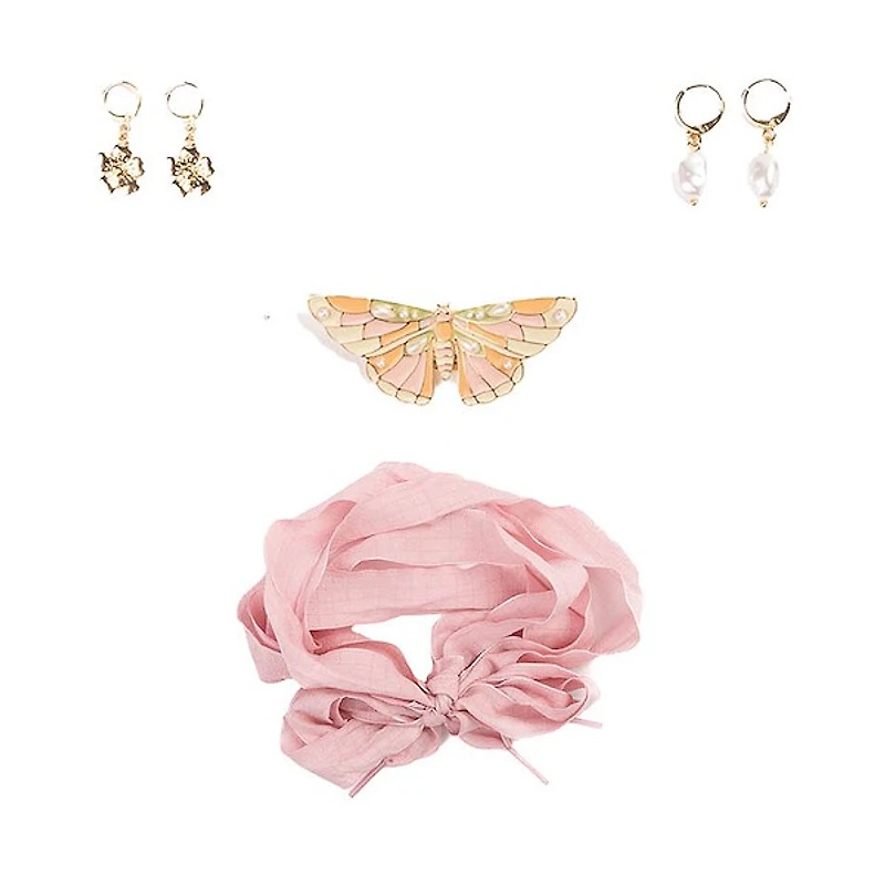 Crocs Jibbitz&trade Pearl and Bow Shoe Charms 5 Pack - Multicolor