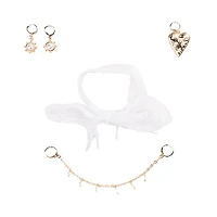 Crocs Jibbitz&trade Butterfly and Bow Shoe Charms 5 Pack - Multicolor