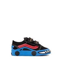 Vans Old Skool V Skate Shoe - Baby / Toddler Black Blue
