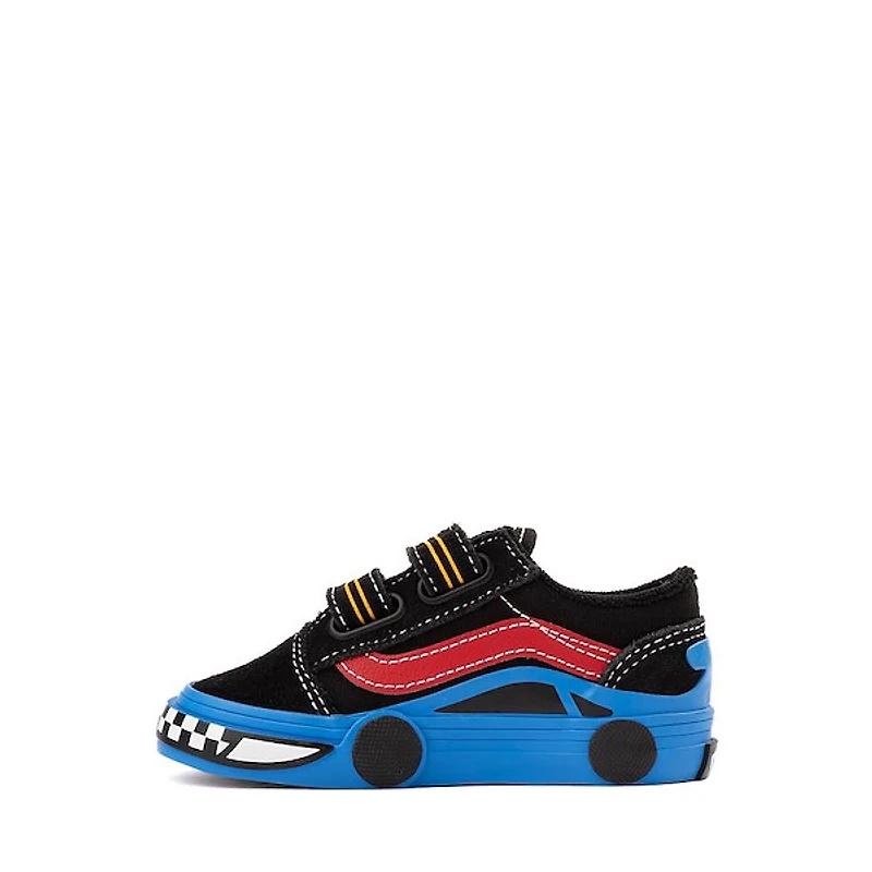 Vans Old Skool V Skate Shoe - Baby / Toddler Black Blue