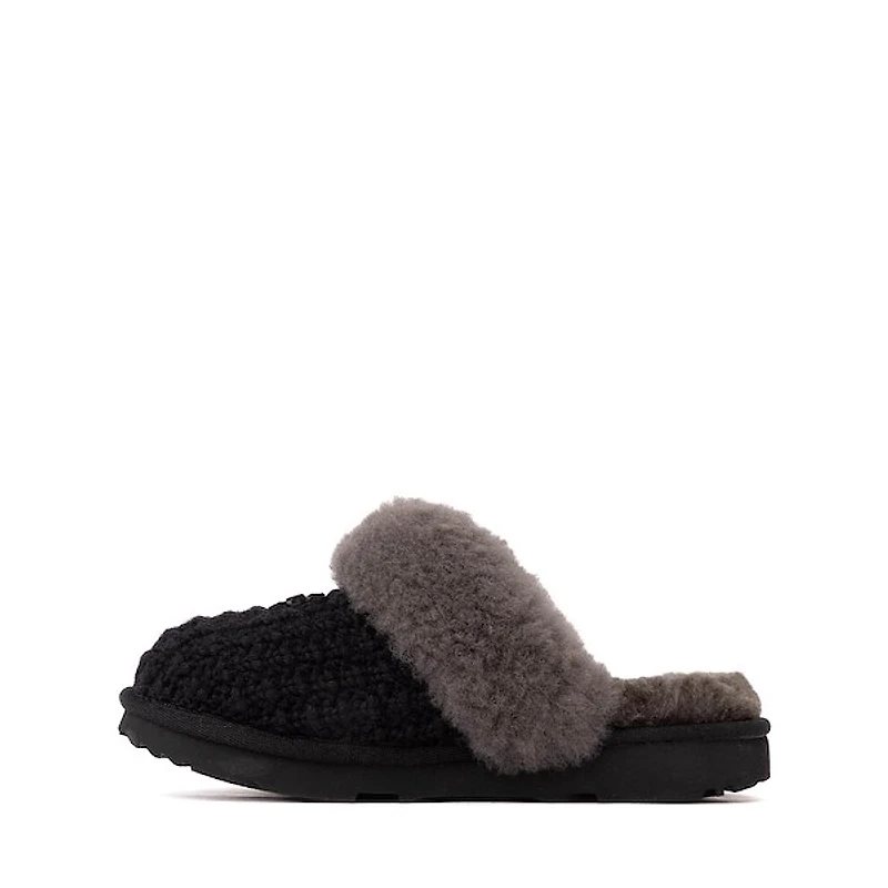 UGG® Cozy II Knit Slipper - Little Kid / Big Black