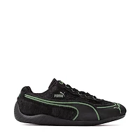 Womens PUMA x Wicked Speedcat Elphie Sneaker - Black / Deep Forest Dark Myrtle