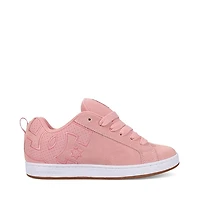 Womens DC Court Graffik Skate Shoe - Pink / White