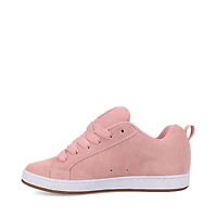 Womens DC Court Graffik Skate Shoe - Pink / White