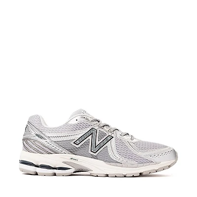 Mens New Balance 860v2 Athletic Shoe - Grey / Medusa Green
