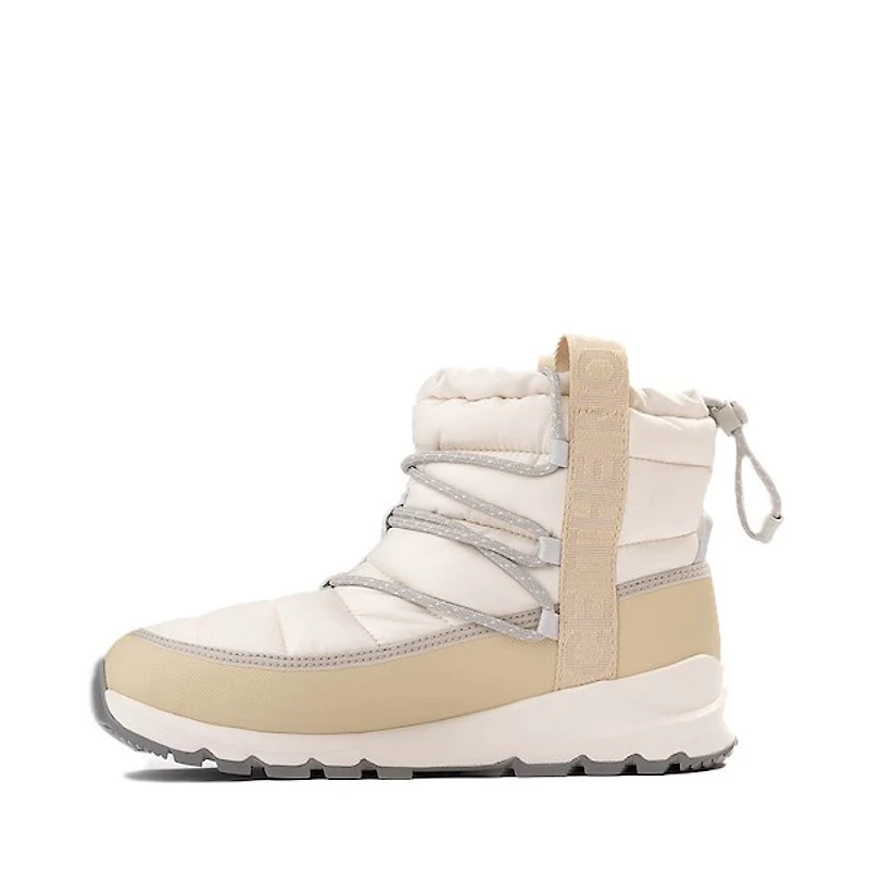 Womens The North Face Thermoball&trade Lace Boot - Natural Créme / Pentagonal Patch