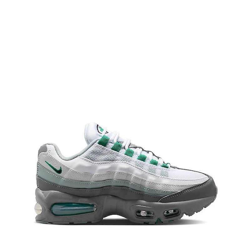 Nike Air Max 95 Big Bubble Athletic Shoe - Kid Smoke Grey / Black Malachite Light Pumice