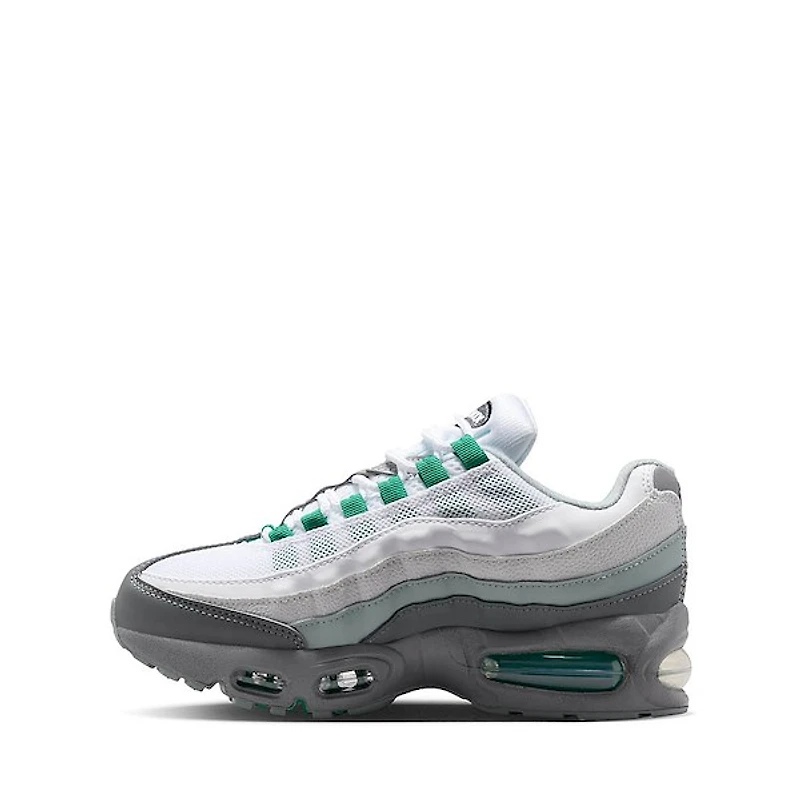 Nike Air Max 95 Big Bubble Athletic Shoe - Kid Smoke Grey / Black Malachite Light Pumice