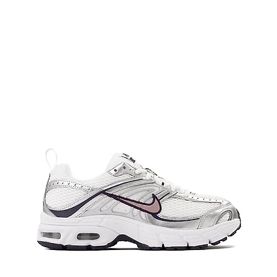 Nike Air Max Moto 2K Athletic Shoe - Big Kid - Summit White / Purple Dynasty / Metallic Silver / Light Violet Ore