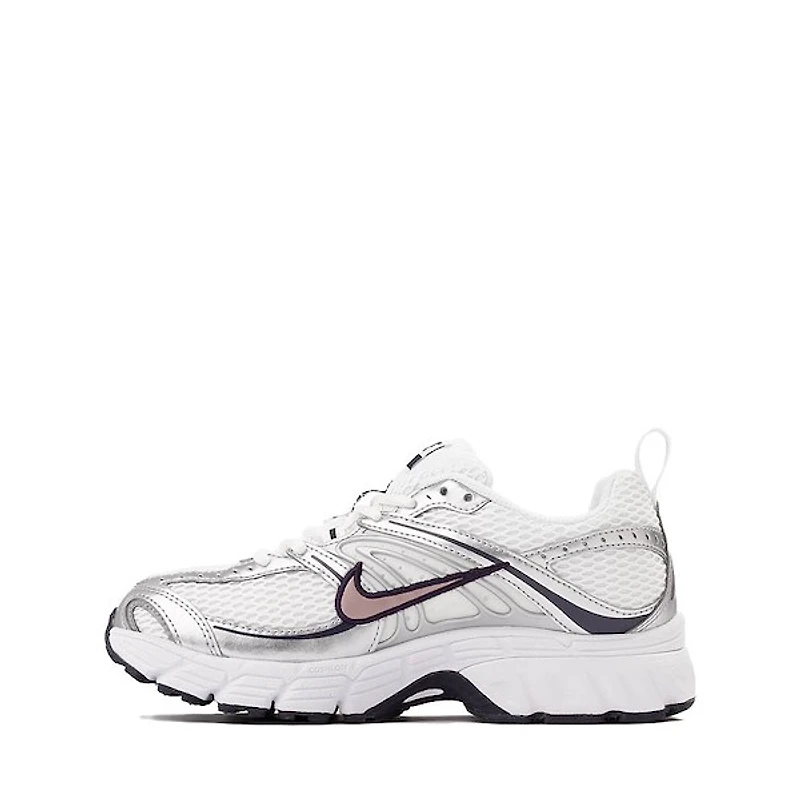 Nike Air Max Moto 2K Athletic Shoe - Big Kid - Summit White / Purple Dynasty / Metallic Silver / Light Violet Ore