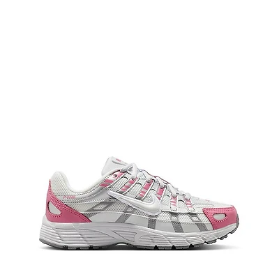 Nike P-6000 Athletic Shoe - Off White / Peony Smoke Grey