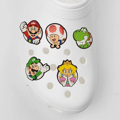 Super Mario Crocs Mario & Friends Jibbitz&trade Charms 5-Pack - Multicolor