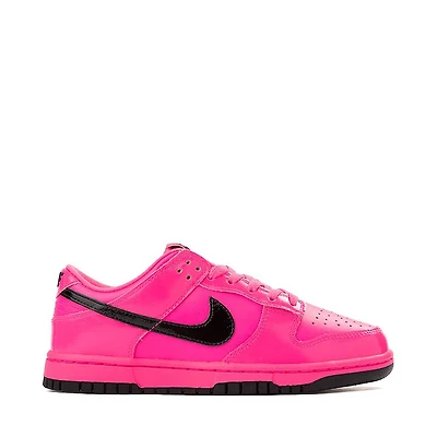 Womens Nike Dunk Low Athletic Shoe - Pink Blast / Black