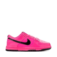 Womens Nike Dunk Low Athletic Shoe - Pink Blast / Black