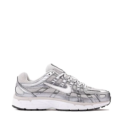 Womens Nike P-6000 Athletic Shoe - Grey Fog / White Metallic Cool