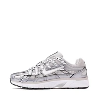 Womens Nike P-6000 Athletic Shoe - Grey Fog / White Metallic Cool