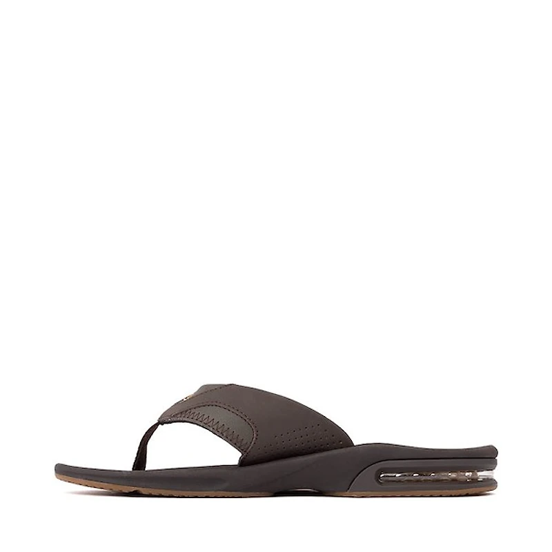 Mens Reef Fanning Sandal - Brown / Gum
