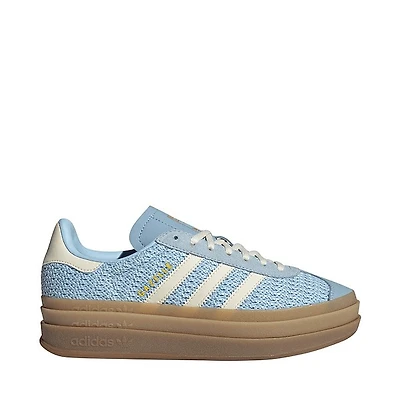 Womens adidas Gazelle Bold Athletic Shoe - Clear Sky / Sand Strata Cream White