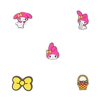 Hello Kitty® x Crocs Jibbitz&trade My Melody Shoe Charms 5 Pack - Multicolor