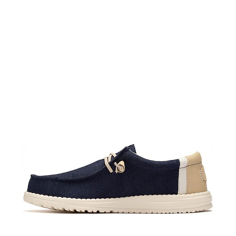Mens HEYDUDE Wally Break Stitch Casual Shoe