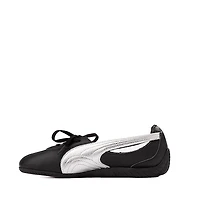 Womens PUMA Speedcat Ballet Nova Shoe - Black / Silver