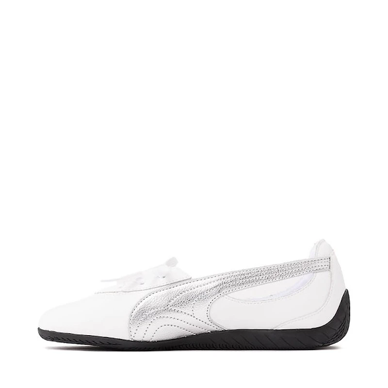 Womens PUMA Speedcat Ballet Nova Shoe - White / Silver