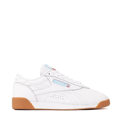 Womens Reebok Freestyle Lo Athletic Shoe - White / Gum