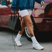 Womens Reebok Freestyle Lo Athletic Shoe - White / Gum