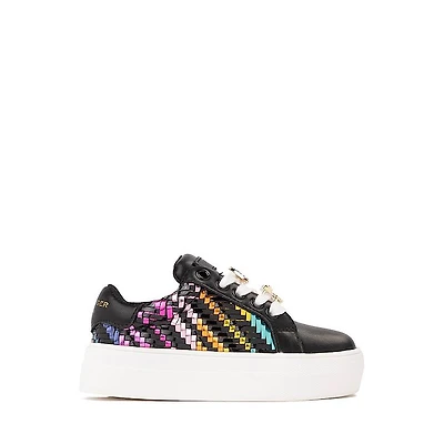 Kurt Geiger Mini Laney Charm Sneaker - Toddler Black / Multicolor