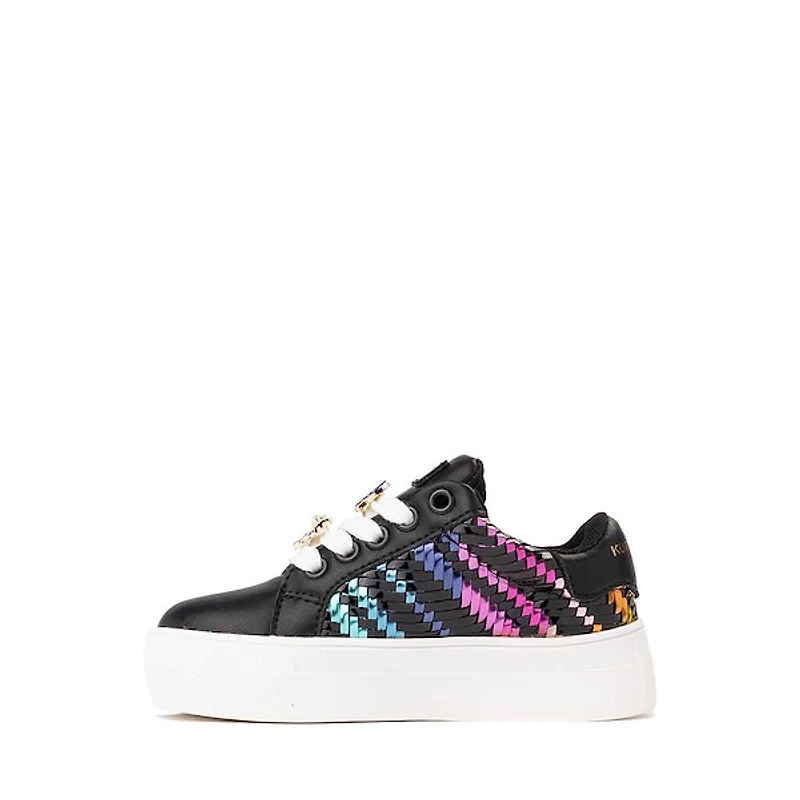 Kurt Geiger Mini Laney Charm Sneaker - Toddler - Black / Multicolor