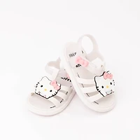 Mini Melissa x Hello Kitty® & Friends Hip Sandal - Toddler / Little Kid - Pearly White