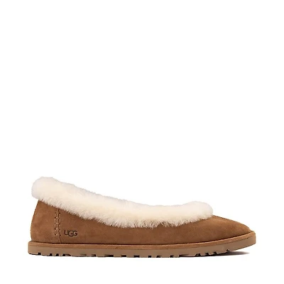 Womens UGG® Zora Ballet Flat - Chestnut